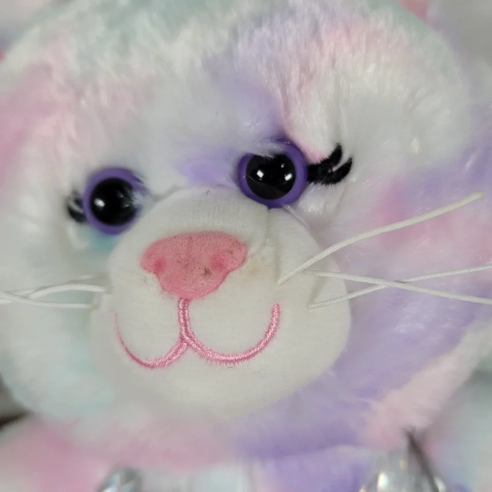 BAB Build A Bear  Rainbow Kitty 16